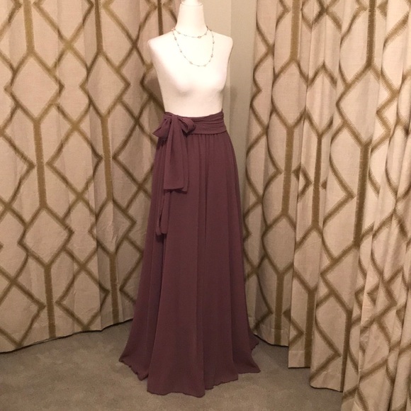 Chiffon Maxi Skirt - Picture 4 of 5